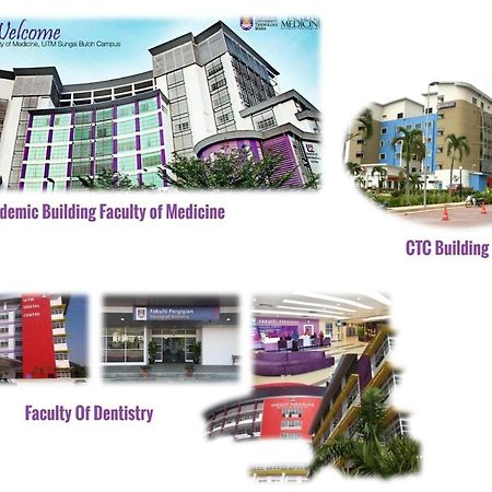 Dsara Big Cinema Netflix Projector Next Sb Hospital Apartment Sungai Buloh Exterior foto
