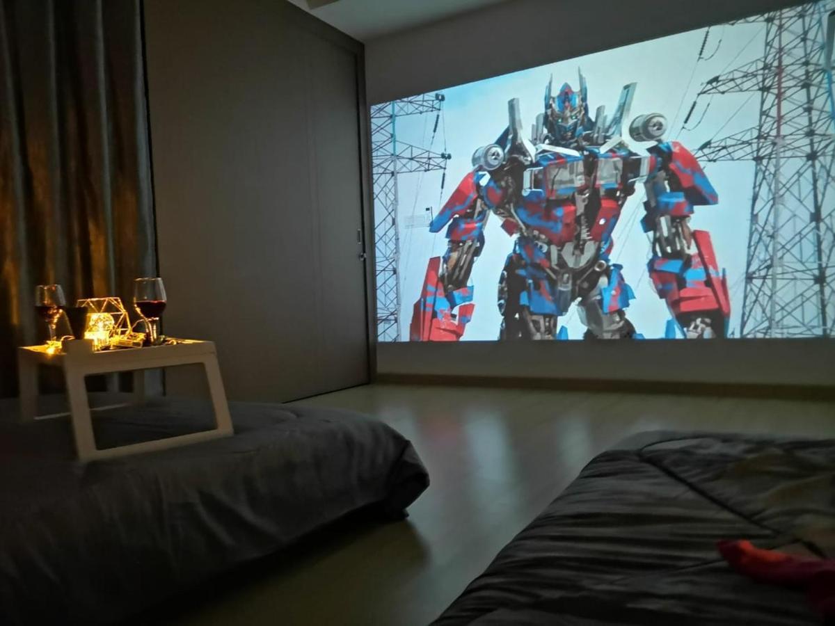 Dsara Big Cinema Netflix Projector Next Sb Hospital Apartment Sungai Buloh Exterior foto
